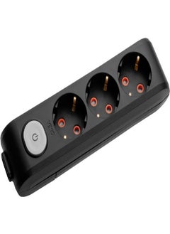 Viko Black Triple Grounded Switch Terminal 