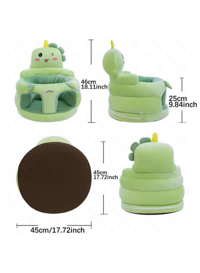 XiuWoo Baby Seat Chair Children's Plush Chair Sofa Chair for Children's Room Baby Seat Aid Support Seat Learning Sitting Safety Seat Cushion Cuddly Toy Animal Children's Chair Plush Toys Toddler Furniture - Image 2