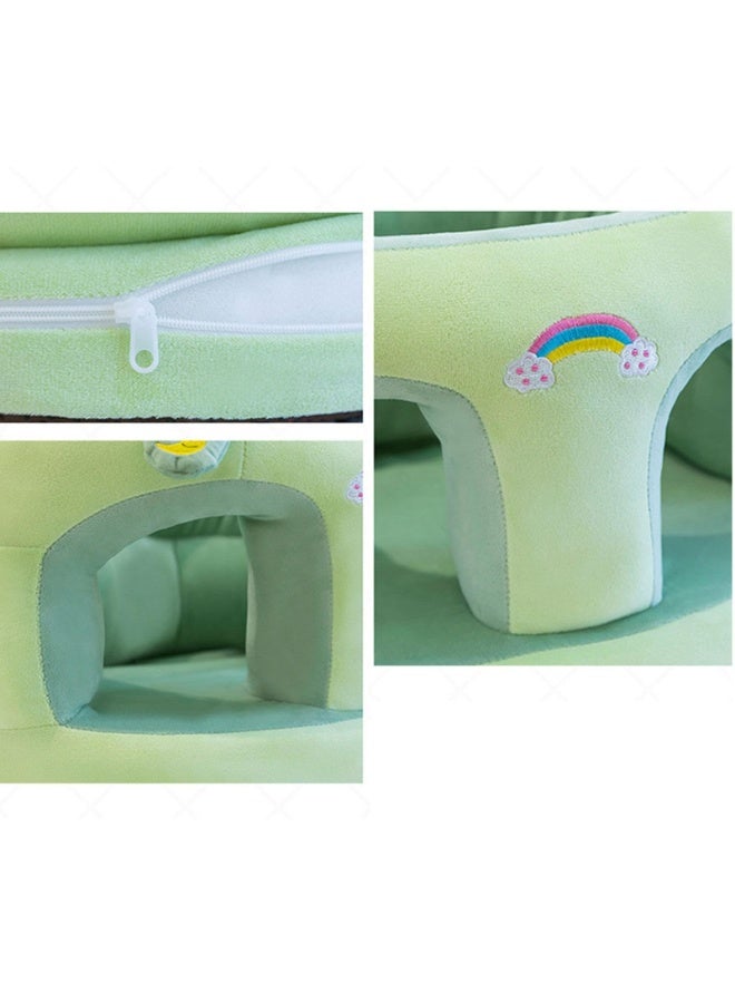 XiuWoo Baby Seat Chair Children's Plush Chair Sofa Chair for Children's Room Baby Seat Aid Support Seat Learning Sitting Safety Seat Cushion Cuddly Toy Animal Children's Chair Plush Toys Toddler Furniture - Image 3