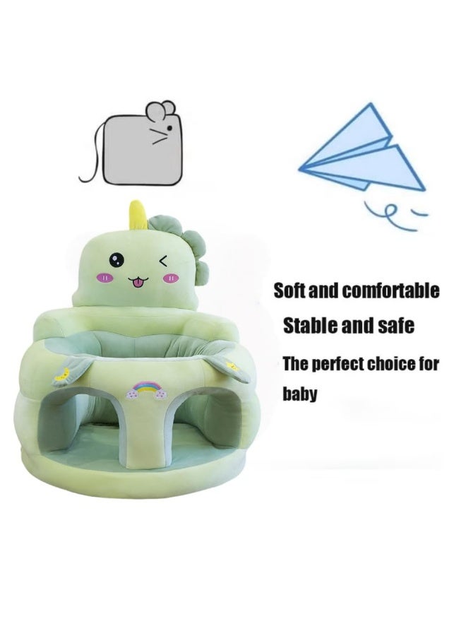 XiuWoo Baby Seat Chair Children's Plush Chair Sofa Chair for Children's Room Baby Seat Aid Support Seat Learning Sitting Safety Seat Cushion Cuddly Toy Animal Children's Chair Plush Toys Toddler Furniture - Image 4