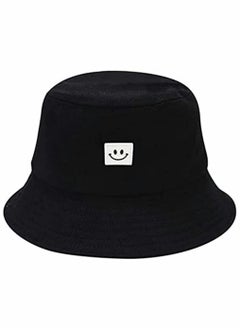 SYOSI Unise Hat Summer Travel Bucket Beach Sun Fishing Hat Smile Face Visor Unisex Fashion Fisherman Cap, for Men Women Teens Kids  - Image 1