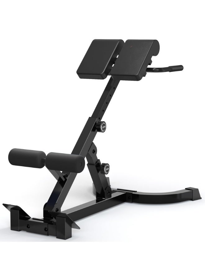 WALALLA Roman Chair,Foldable Back Extension Machine,Adjustable Ab Back Extension Machine,Core Strength Trainer,Back Exercise Machine for Glute,Ab Workouts,Full All-in-One Body Workout Home Gym Fitness - Image 5