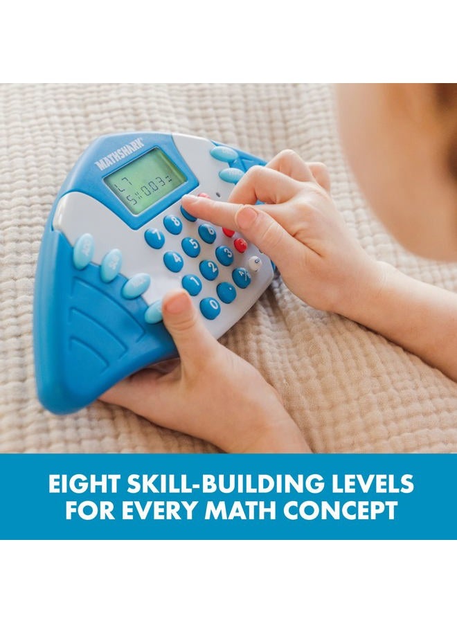 Educational Insights لعبة الرياضيات الإلكترونية MathShark، لعبة تعليمية إلكترونية محمولة، للأعمار 6 سنوات فما فوق - Image 5