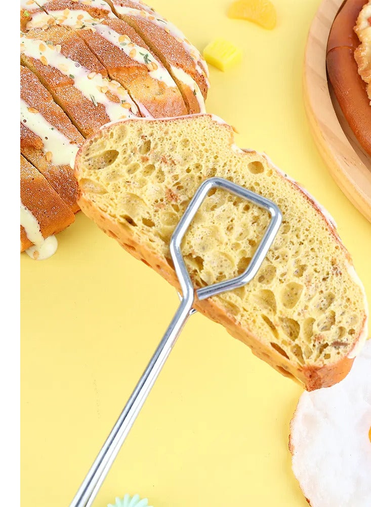 ملقط طعام بمقص من الفولاذ المقاوم للصدأ - مشبك متعدد الأغراض للشواء والخبز والمعجنات والشواية للمطبخ والبوفيه والتقديم - Image 3