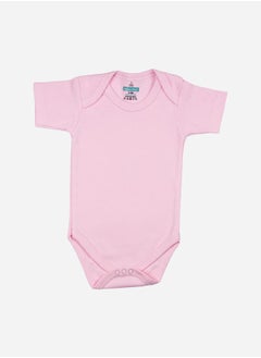 Babies Basic Pack of 3 - Solid Short Sleeves Bodysuit by Styli  - Image 5