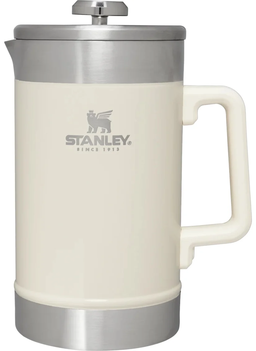 ستانلي Classic French Press Thermos 1.4 Lt Cream