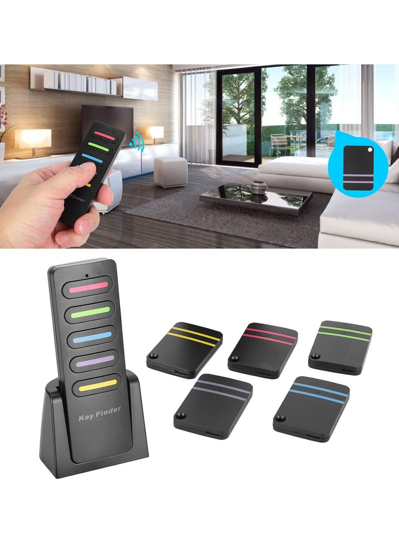 GGOOT 5 In 1 Wireless Key Finder,Remote Locator/Receiver Alarm Wallet Finder,Looking for Distance Diameter 1530 Meters/49.298.4in,for Seniors or Someone Who Loses Their Items Often  - Image 3