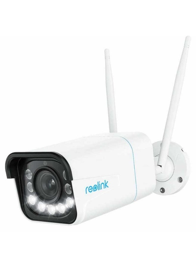 ريولينك كاميرا أمان خارجية 4K واي فاي 6 W430، رؤية ليلية ملونة 8MP، كشف البشر/المركبات/الحيوانات، مزدوجة النطاق 2.4/5GHz، صوت ثنائي الاتجاه، مقاومة للماء IP67 - Image 1