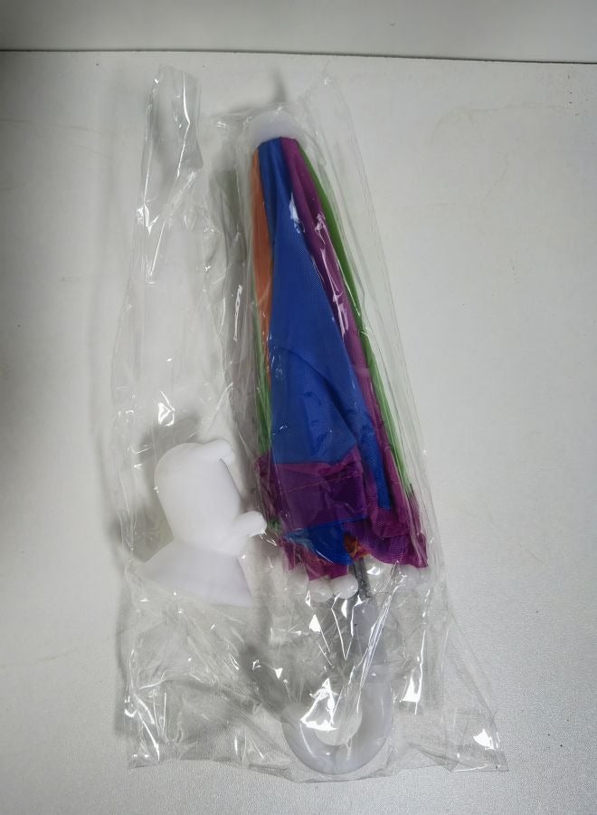 TCJ Phone umbrella Rainbow shape Sunshade Suction mount Mobile phone stand Outdoor swimming pool beach - Image 4