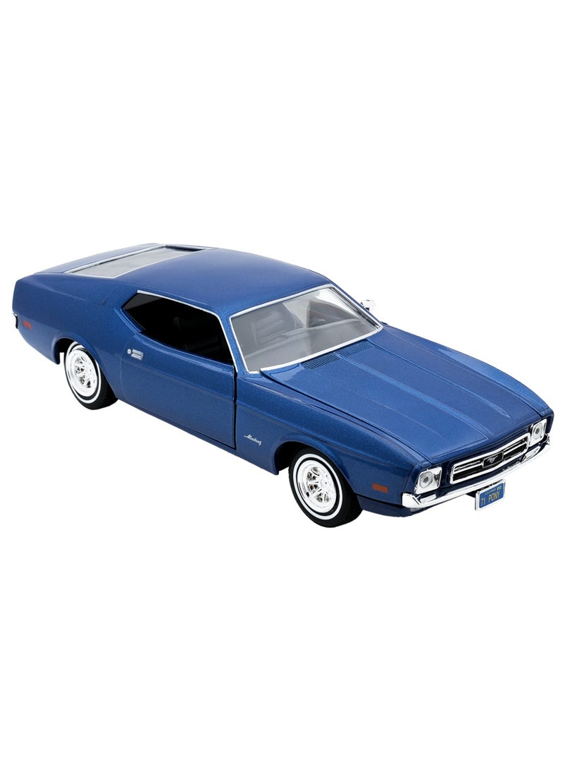 MOTORMAX 1970 Ford Mustang Boss 429 Die-Cast Model Car 1:24 Scale | Officially Licensed Classic Muscle Car Collectible | Opening Doors, Detailed Interior & Free-Wheeling Toy Car - Image 1