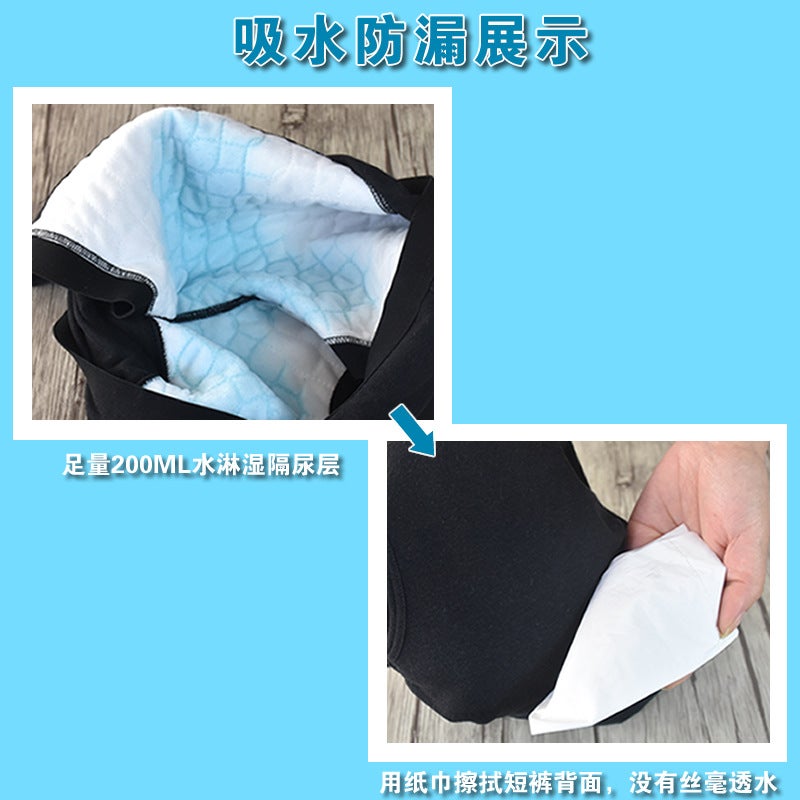 Adult Elderly Waterproof Panties Urinary Frequency Urinary Urgency Urinary Leakage Incontinence Nursing Repeated Cleaning Male Safety Pants - Image 3