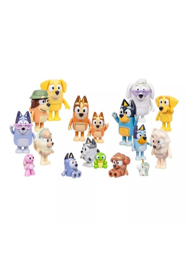 Bluey Series 13 Bluey's Ultimate Friends & Family Pack (18 Pieces) - Image 2