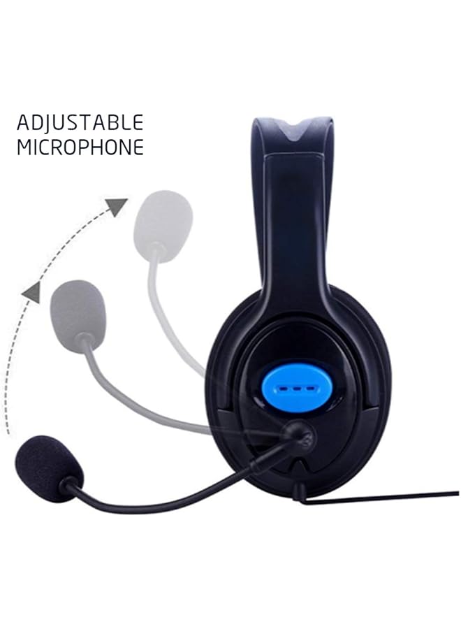 Wired Gaming Headset Headphones With Microphone For Sony Ps4 For Playstation 4 - Image 3