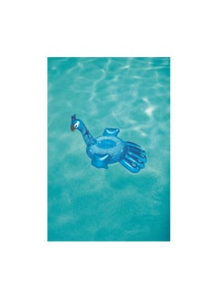 Bestway Peacock-Shaped Inflatable Drink Holder – Colorful and Fun Floating Cup Holder for Pool, Beach, and Water Activities  - Image 2