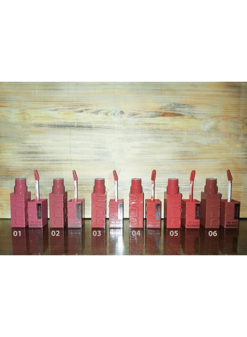 SUGAR Long lasting matte velvet lipgloss (Sugar)LG003-06 - Image 3