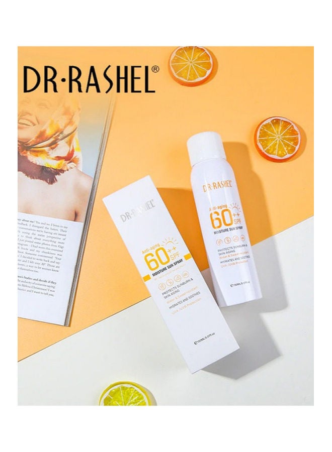 DR. RASHEL Anti Aging Moisturizing Sunscreen Cream SPF 60++ 150ml - Image 2
