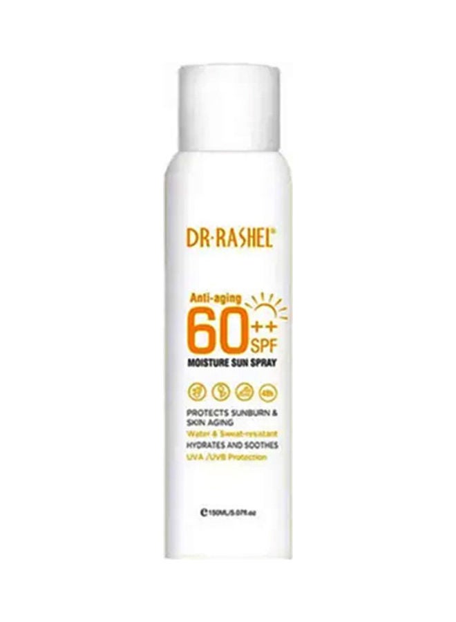 DR. RASHEL Anti Aging Moisturizing Sunscreen Cream SPF 60++ 150ml - Image 1