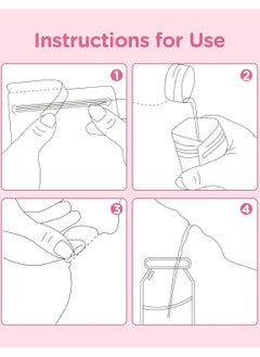 bbet Breast Milk Storage Bag ,120 Pieces Breastmilk Storage Bags For Mom ,Disposable Milk Storage Bags with Large Capacity of 250ml Bag forStorage Milk  - Image 3
