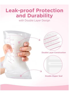 bbet Breast Milk Storage Bag ,120 Pieces Breastmilk Storage Bags For Mom ,Disposable Milk Storage Bags with Large Capacity of 250ml Bag forStorage Milk  - Image 5
