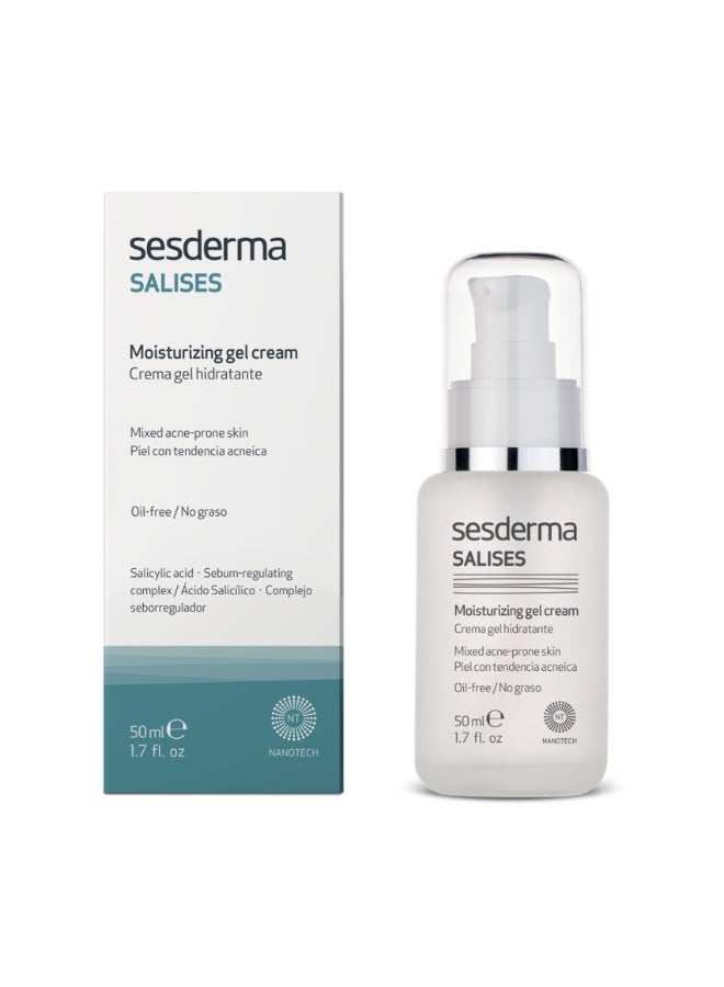 Sesderma Salises Moisturizing Gel Cream (50ml) - Image 1