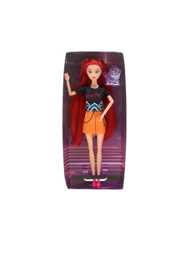 general K-Pop: Demon Hunters Movable Doll Model Decoration Desktop Decoration Toy Gift for Family and Friends