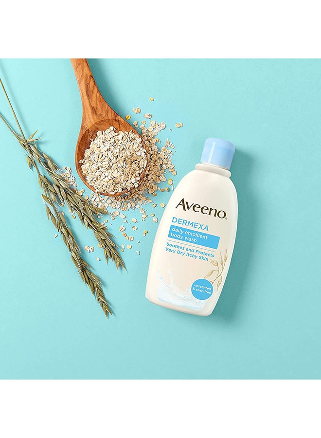 Aveeno Dermexa Emollient Body Wash, 300ml - Image 4