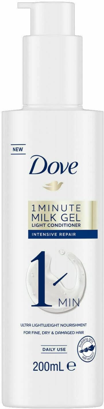 Dove 1 Minute Intensive Repair Milk Gel Light Conditioner 200ml
