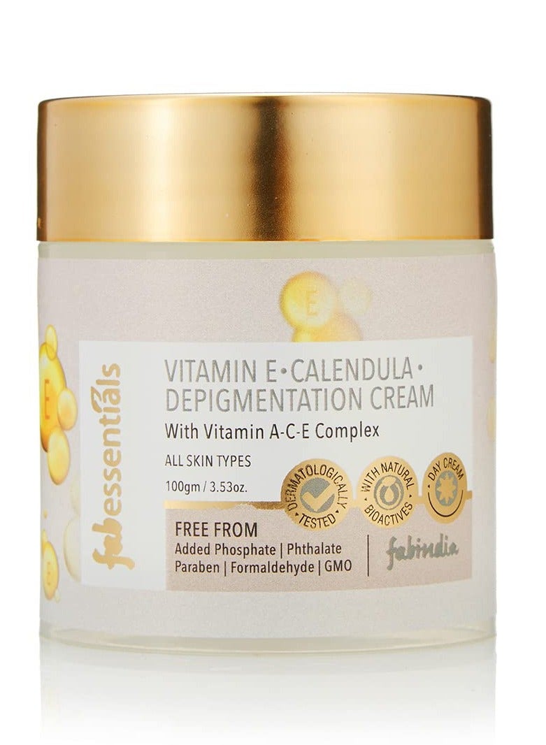 فابيسسينشالز كريم فيتامين هـ آذريون للتصبغ | يقلل من البقع الداكنة وتفاوت لون البشرة - 100 جرام - Image 3