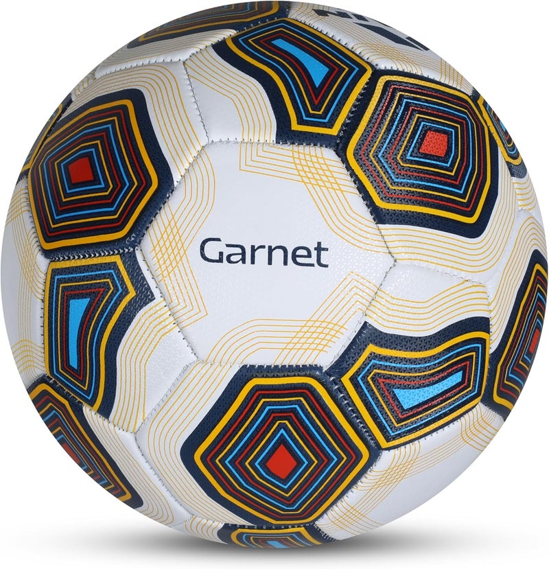 Nivia Combo Garnet Football (Size - 5, Multicolor) with Ball Pump - Image 4