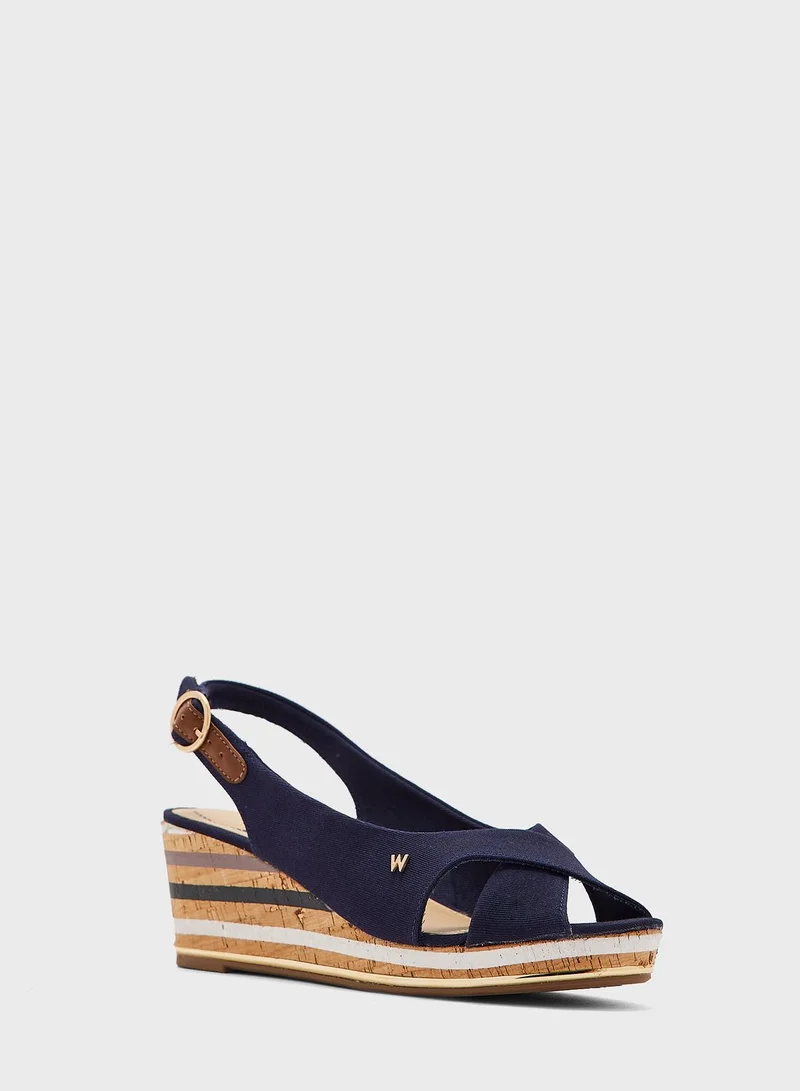 Wrangler Raval Wedge Sandals