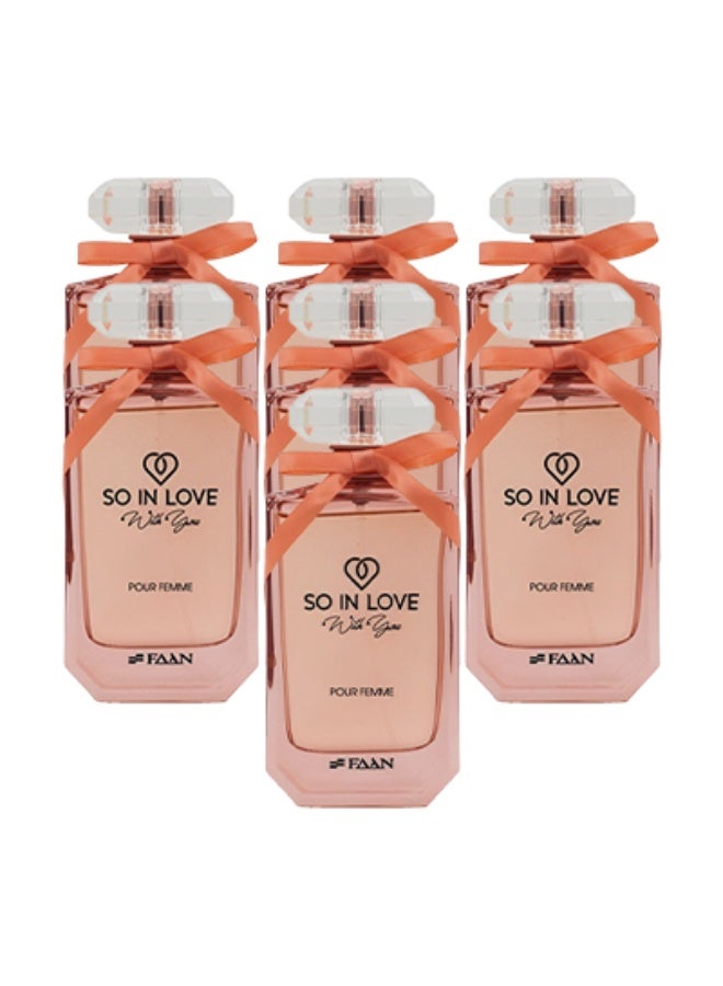 Faan 7 Pieces So In Love Perfume For Women 100ml EDP - Image 1