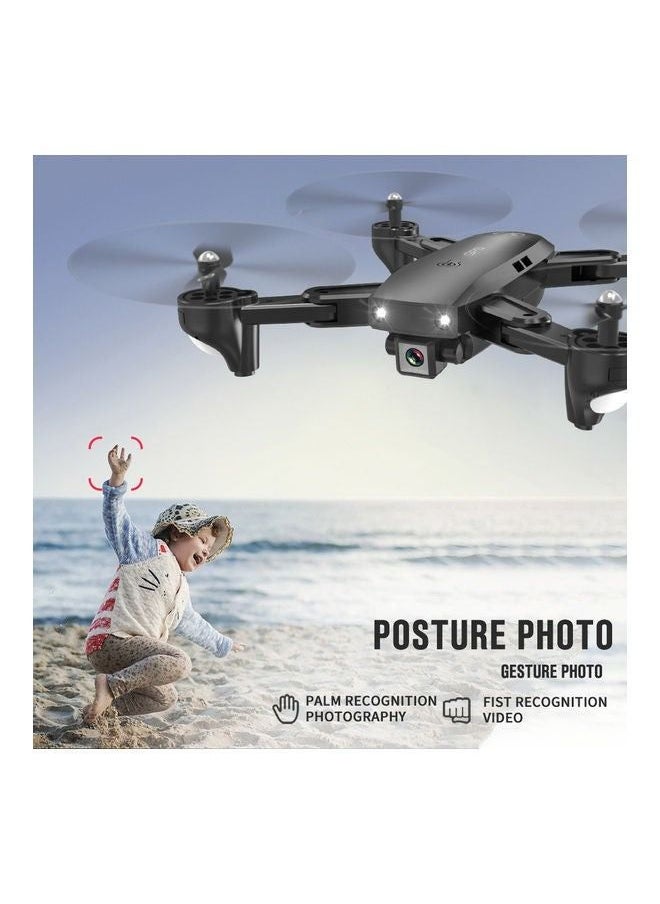 Generic - CSJ S166GPS Drone with Camera 1080P Follow me Auto Return Home WIFI FPV Live Video Gesture Photos RC Quadcopter for Adults w/ 3 Battery Handbag 26.5*9*21cm - Image 1