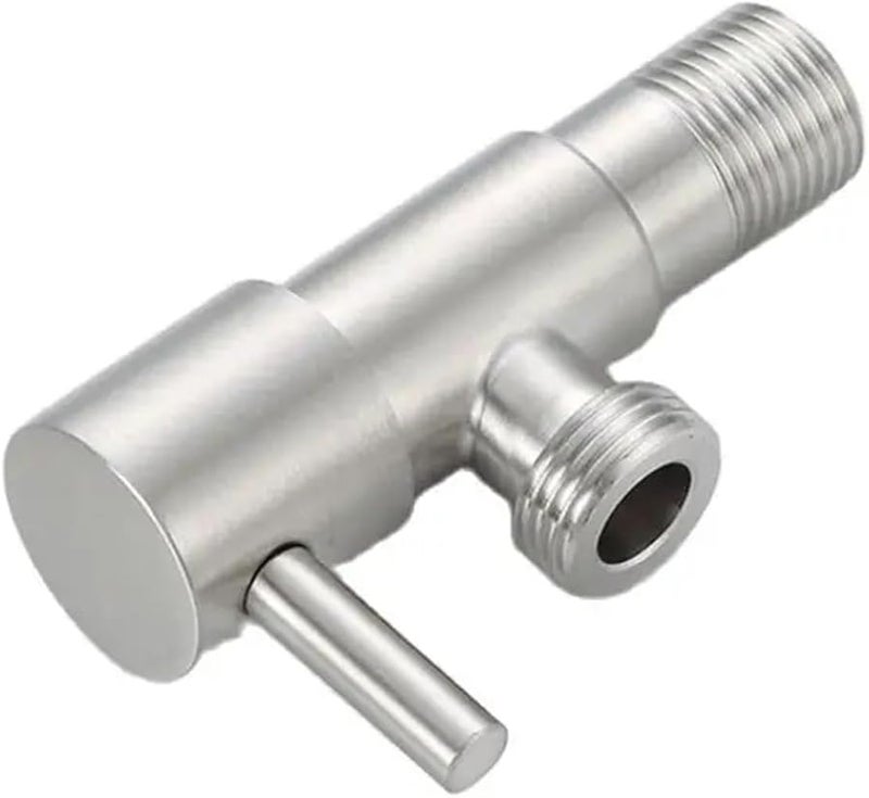 DN15 BSP Stainless Steel Angle Valve Hot Cold Water For Heater Toilet Basin - Image 3