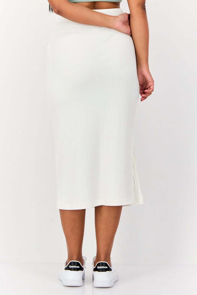Nike Women Slim Fit Outdoors Maxi Skirts, Off White - Image 3