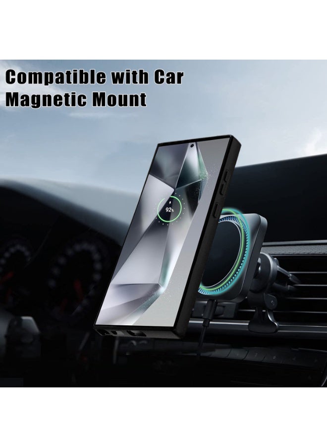 HYH 360° Full Body Magnetic Case for Samsung Galaxy S26 Ultra, Double-Sided Shockproof Protective Cover with Built-in Screen Protector - Image 4