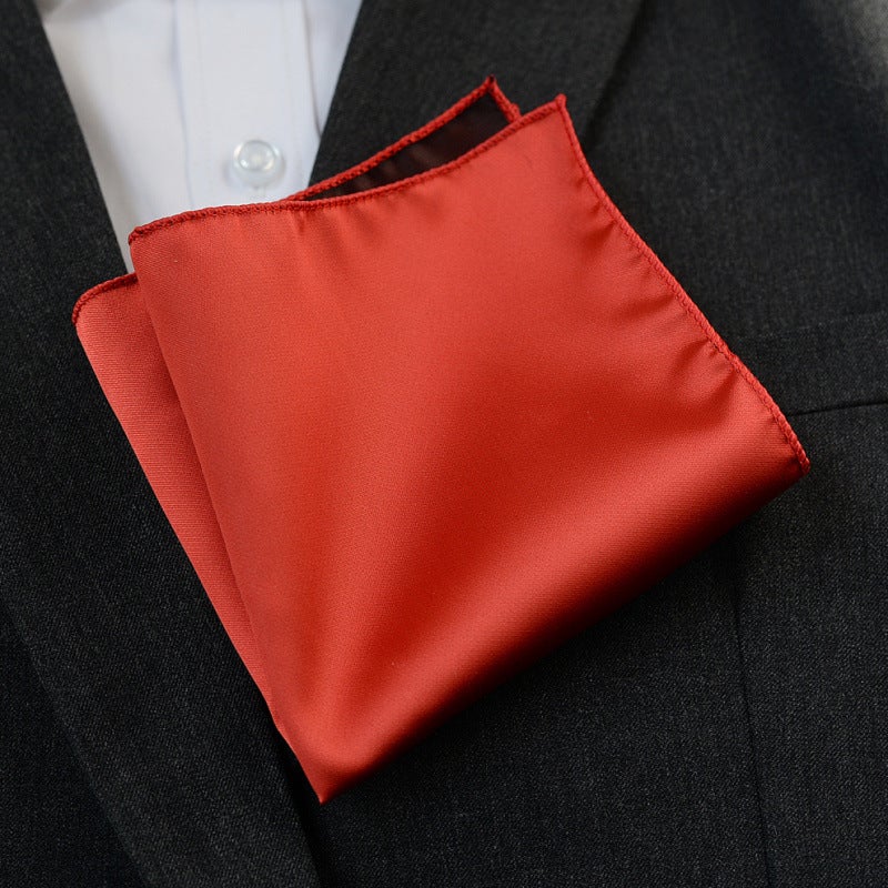 Manufacturer Elegant Pocket Square Vintage British Style Men'S Suit Pocket Decoration Handkerchief Party Dress - Image 1