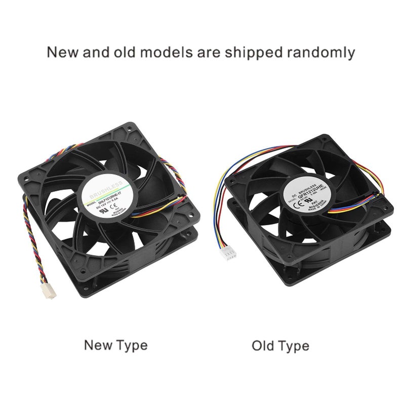 DC 12V 5.0A 4 Pin Cooling Fan 7 Blades Speed Adjustable for S7 S9 - Image 5