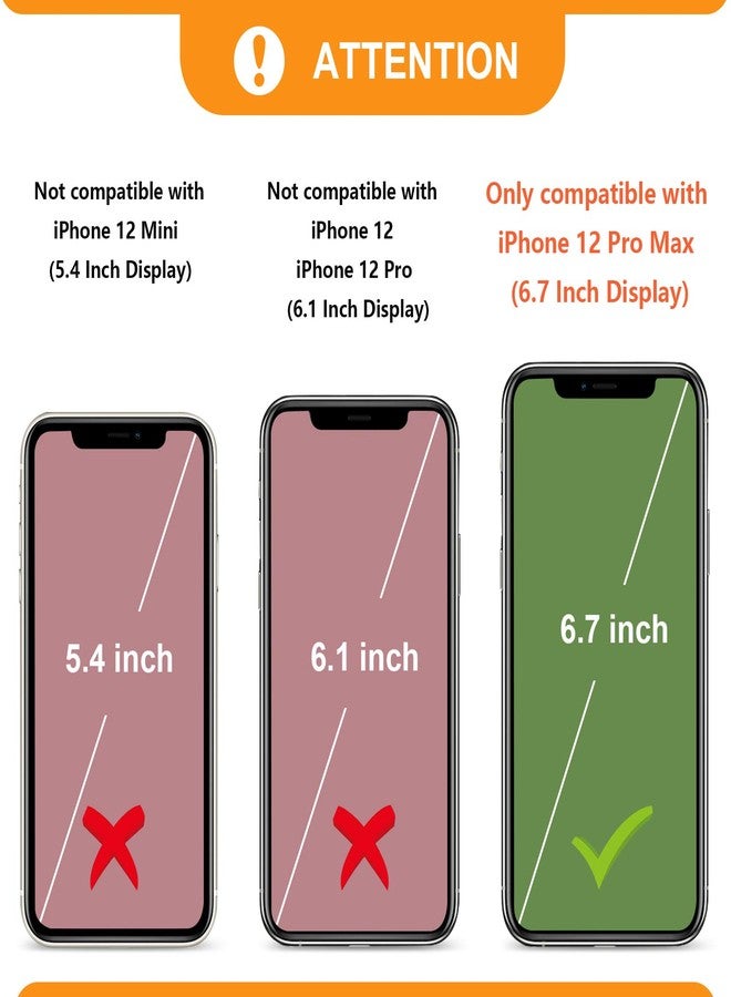 Bocasal for iPhone 12 Pro Max Wallet Case Compatible with MagSafe Wireless Charging, RFID Blocking Magnetic Leather Case with Card Slots Holder Kickstand Detachable Wrist Strap 6.7 Inch (Blue) - Image 2