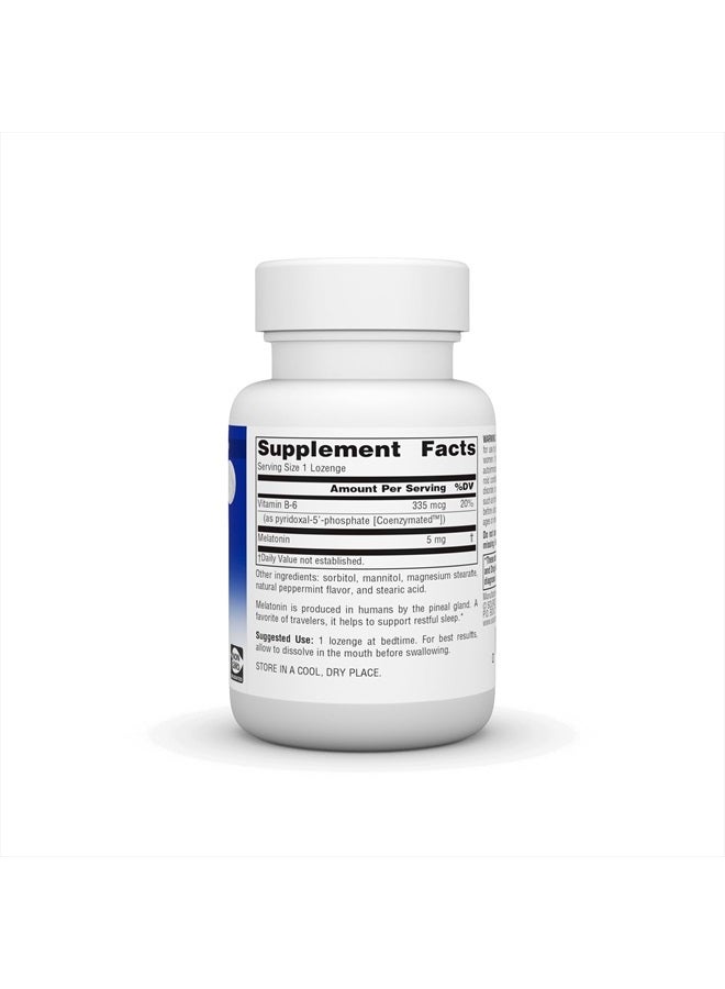 Source Naturals ميلاتونين 5 ملغ - 100 حبة مصاصة بنكهة النعناع - Image 2