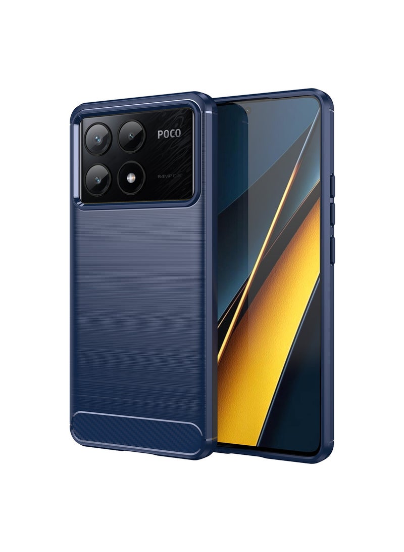 يوارب كينج غطاء حماية لهاتف شاومي بوكو X6 برو 5G ازرق - Image 1