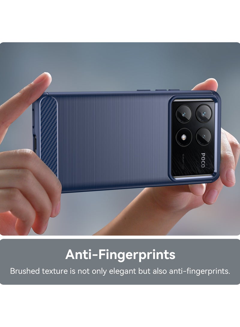 يوارب كينج غطاء حماية لهاتف شاومي بوكو X6 برو 5G ازرق - Image 5