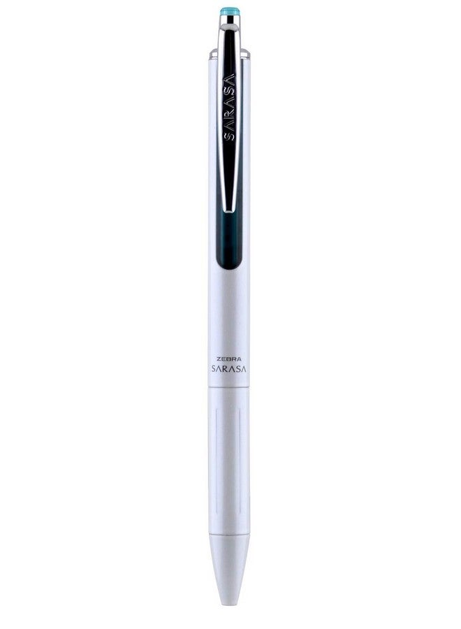 Zebra Pen Sarasa Grand Retractable Gel Pen Gift, White/Black/Navy Barrel, Mediun Point, 0.7mm, Black Ink, 3 Count (Pack of 1) - Image 3