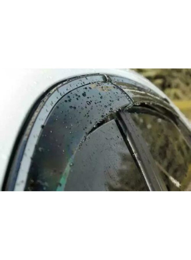 Window Vent Visor Compatible with Hyundai Tucson 2011-2015 Side Rain Guard Air Flow Deflector - Image 2
