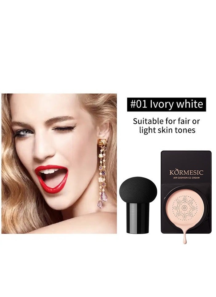 Kormesic Lightweight Cushion Foundation - Natural Beige 20g  - Image 2