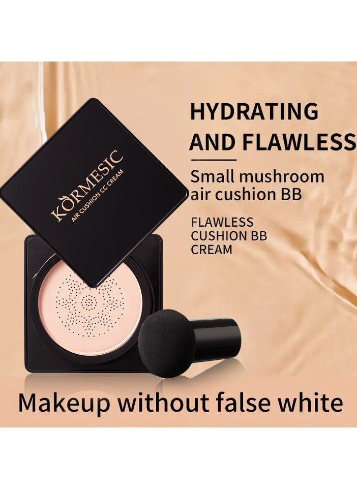 Kormesic Lightweight Cushion Foundation - Natural Beige 20g  - Image 4