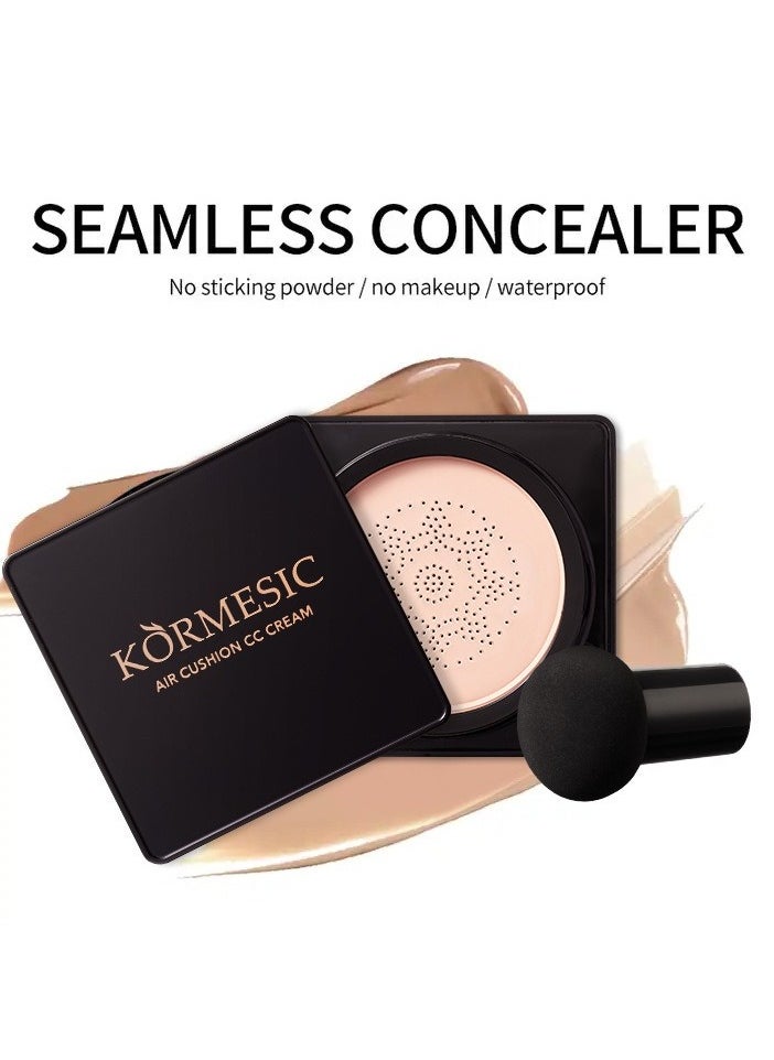 Kormesic Lightweight Cushion Foundation - Natural Beige 20g  - Image 5