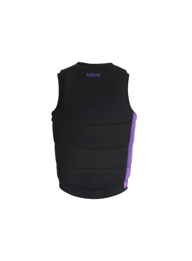 فولو Follow Corp Impact Vest - Black/Purple - Image 3