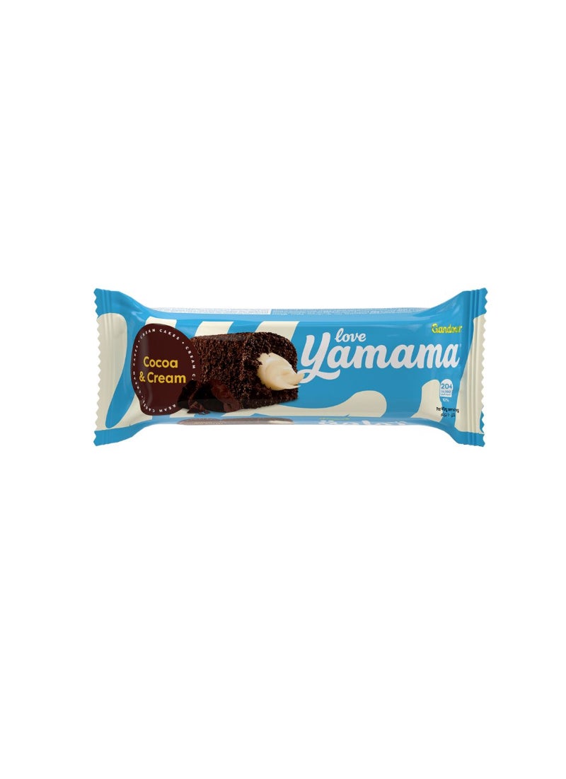 كيكة ياماما بكريمة الكاكاو
