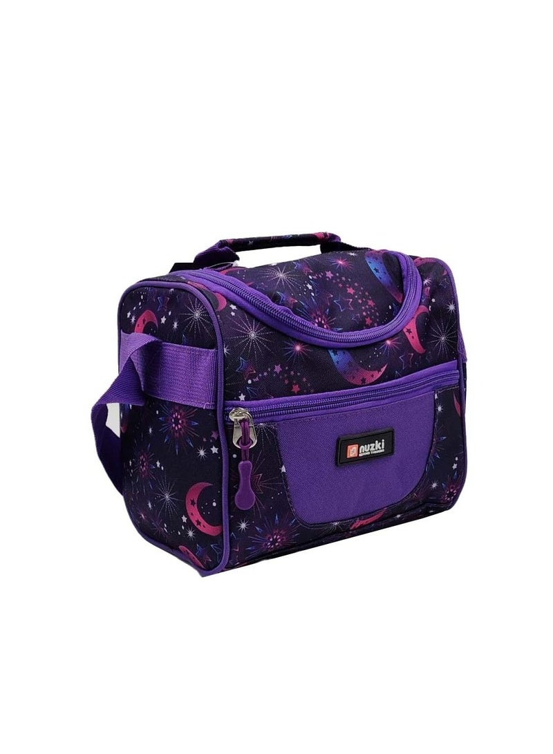 nuzki Nuzki Kids Insulated Lunch bag, Cooler Bag Travel Lunch Tote Bags With Adjustable Strap For School Children Student  - Image 4