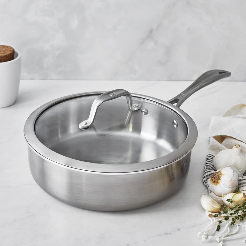 ZWILLING Spirit 3ply 3qt Stainless Steel Saute Pan - Image 5
